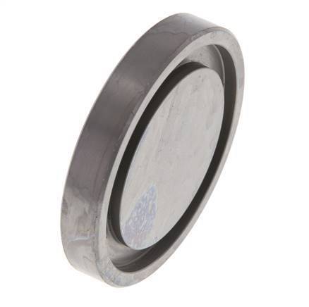 1-1/4'' SAE Blind Plate 3000 PSI Steel ISO 6162