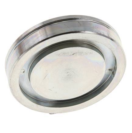 1'' SAE Blind Plate 6000 PSI Steel ISO 6162