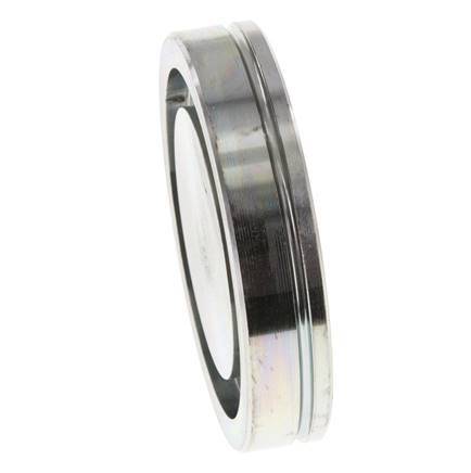 1'' SAE Blind Plate 6000 PSI Steel ISO 6162