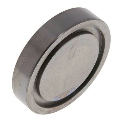 1-1/2'' SAE Blind Plate 6000 PSI Steel ISO 6162