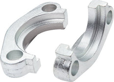 1/2'' SAE Flange Halves 3000 PSI Steel ISO 6162-1