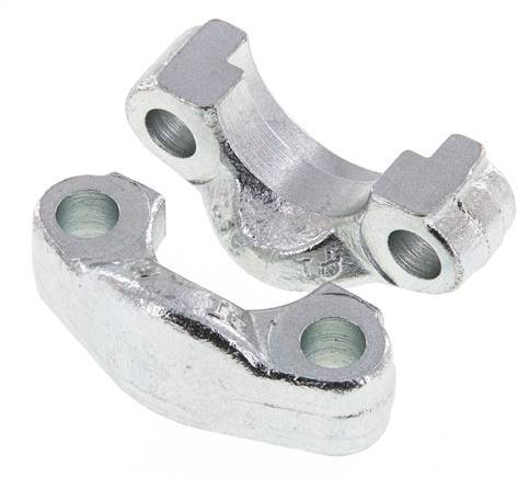 3/4'' SAE Flange Halves 6000 PSI Steel ISO 6162-2