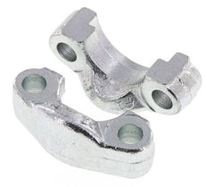 3/4'' SAE Flange Halves 6000 PSI Steel ISO 6162-2