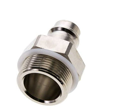 Nickel-plated Brass DN 19 Air Coupling Plug G 1 1/4 inch Male