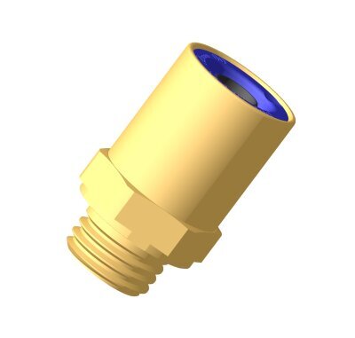 ABC Nl Straight connector T12x1.5 M16x1.5 - 90112016 [2 Pieces]