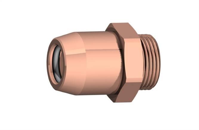 Straight connector T 6X1.0 D M10X1.0 - 6237210 [2 Pieces]