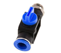 3/2-Way Shut-Off Hand Valve 12 mm - G3/8'' Plastic/Brass Tube-side venting