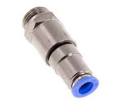 10mm & G1/2'' Quick Swivel Joint Push-In-Male Threads Nickel-Plated Brass/PBT NBR Rotatable