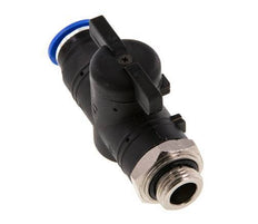 2-Way Straight Ball Valve 12 mm - G3/8'' Plastic/Brass
