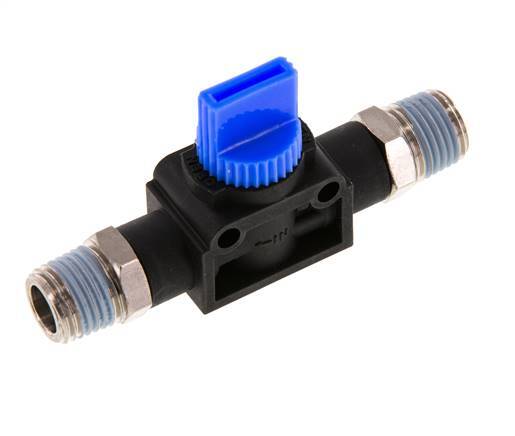 3/2-Way Shut-Off Hand Valve R1/4'' Plastic/Brass