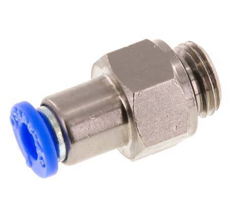 Push-In Check Valve 6mm & G1/4'' Male Brass/PBT 0.2-10bar (3-145psi) Hose-Thread