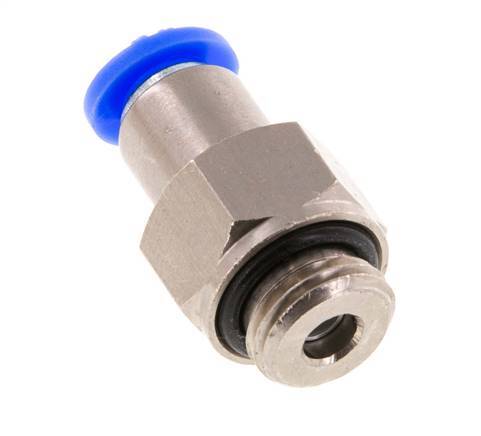 Push-In Check Valve 6mm & G1/4'' Male Brass/PBT 0.2-10bar (3-145psi) Hose-Thread