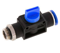 3/2-Way Shut-Off Hand Valve 12 mm - G3/8'' Plastic/Brass Thread-side venting