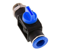 3/2-Way Shut-Off Hand Valve 12 mm - G3/8'' Plastic/Brass Thread-side venting