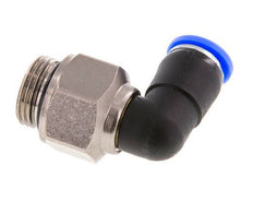 8mm & G3/8'' Elbow Swivel Joint Push-In-Male Threads Nickel-Plated Brass/PBT NBR Rotatable