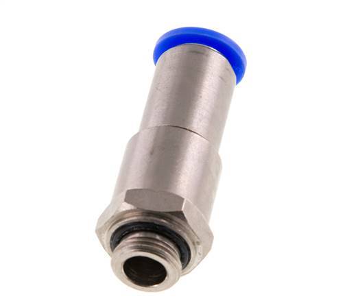 12mm & G3/8'' Quick Swivel Joint Push-In-Male Threads Nickel-Plated Brass/PBT NBR Rotatable