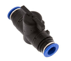 2-Way Straight Ball Valve 12 mm Plastic/Brass