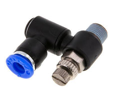 Flow Control Silencer Meter-Out Rotatable 6 mm - R1/8'' Brass/PA 66