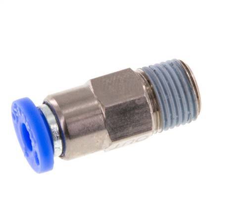 Push-In Check Valve 4mm & R1/8'' Male Brass/PBT 0.2-10bar (3-145psi) Hose-Thread