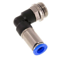 Push-In Fitting 10mm & G1/2'' Male Auto Shut-Off Elbow Brass/PBT 0-10bar (0-145psi)