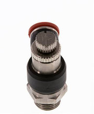 Flow Control Silencer Meter-In Elbow 8 mm - G1/4'' Brass/PA 66
