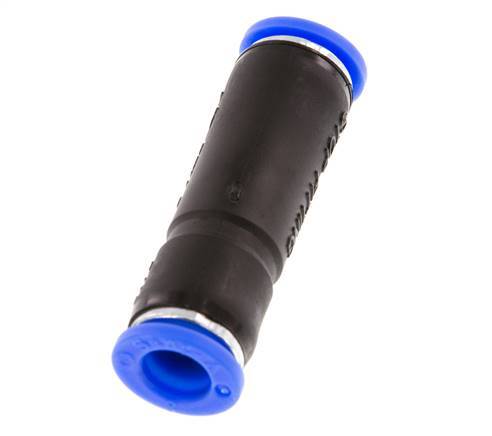Push-In Fitting 8mm Auto Shut-Off Brass/PBT 0-10bar (0-145psi)