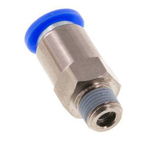 Push-In Check Valve 8mm & R1/8'' Male Brass/PBT 0.2-10bar (3-145psi) Hose-Thread