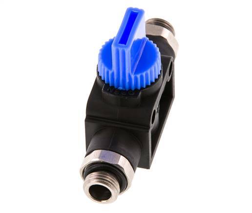 3/2-Way Shut-Off Hand Valve G1/8'' Plastic/Brass