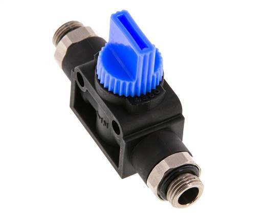3/2-Way Shut-Off Hand Valve G1/8'' Plastic/Brass