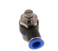 Flow Control Silencer Meter-Out Elbow 12 mm - R1/2'' Brass/PA 66
