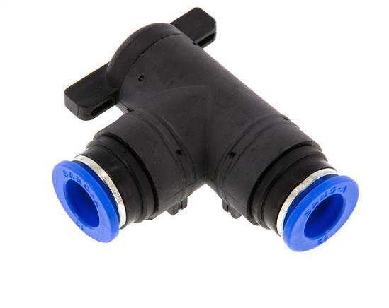 2-Way Elbow Ball Valve 12 mm Plastic/Brass