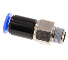 12mm & R3/8'' Swivel Joint Push-In-Male Threads Nickel-Plated Brass/PBT NBR Rotatable