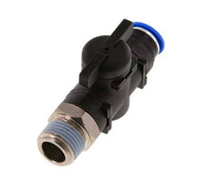 2-Way Straight Ball Valve 12 mm - R1/2'' Plastic/Brass