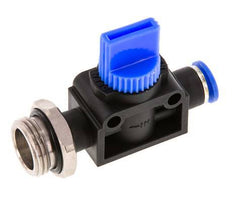 3/2-Way Shut-Off Hand Valve 6 mm - G3/8'' Plastic/Brass Thread-side venting