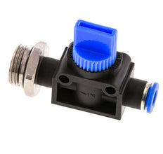 3/2-Way Shut-Off Hand Valve 6 mm - G3/8'' Plastic/Brass Thread-side venting