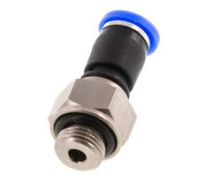 4mm & G1/8'' Swivel Joint Push-In-Male Threads Nickel-Plated Brass/PBT NBR Rotatable