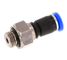 4mm & G1/8'' Swivel Joint Push-In-Male Threads Nickel-Plated Brass/PBT NBR Rotatable