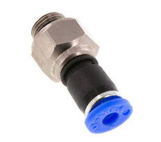 4mm & G1/8'' Swivel Joint Push-In-Male Threads Nickel-Plated Brass/PBT NBR Rotatable