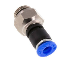 6mm & G1/4'' Swivel Joint Push-In-Male Threads Nickel-Plated Brass/PBT NBR Rotatable