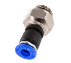 6mm & G1/4'' Swivel Joint Push-In-Male Threads Nickel-Plated Brass/PBT NBR Rotatable