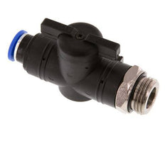 2-Way Straight Ball Valve 10 mm - G1/2'' Plastic/Brass