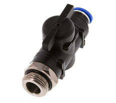 2-Way Straight Ball Valve 10 mm - G1/2'' Plastic/Brass