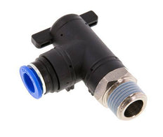 2-Way Elbow Ball Valve 12 mm - R1/2'' Plastic/Brass
