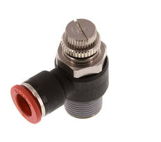 Flow Control Silencer Meter-In Elbow 10 mm - R3/8'' Brass/PA 66