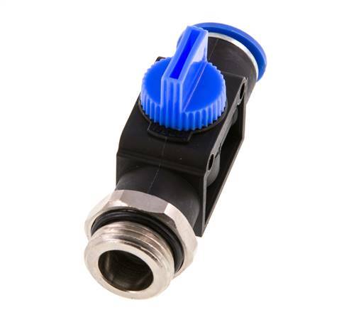 3/2-Way Shut-Off Hand Valve 12 mm - G1/2'' Plastic/Brass Thread-side venting