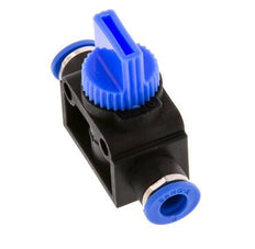 3/2-Way Shut-Off Hand Valve 6 mm Plastic/Brass