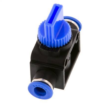 3/2-Way Shut-Off Hand Valve 6 mm Plastic/Brass