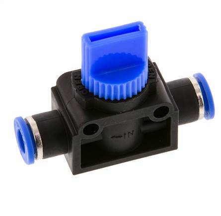 3/2-Way Shut-Off Hand Valve 6 mm Plastic/Brass