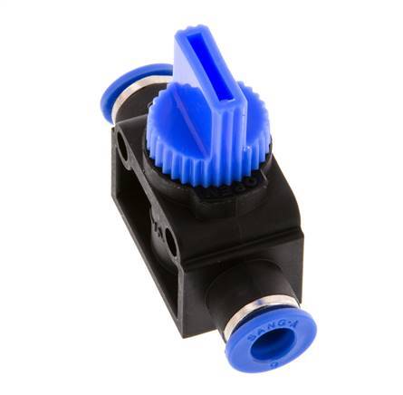 3/2-Way Shut-Off Hand Valve 6 mm Plastic/Brass