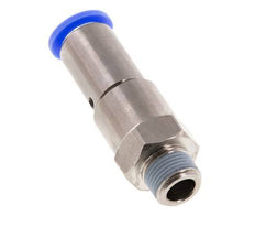 12mm & R3/8'' Quick Swivel Joint Push-In-Male Threads Nickel-Plated Brass/PBT NBR Rotatable